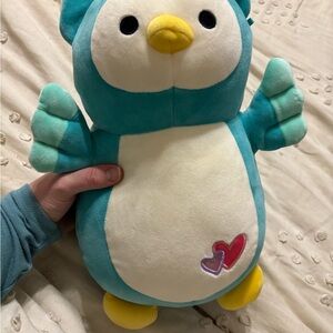 Winston Owl Squishmallow (Hugmeez line) 12” CLEAN
